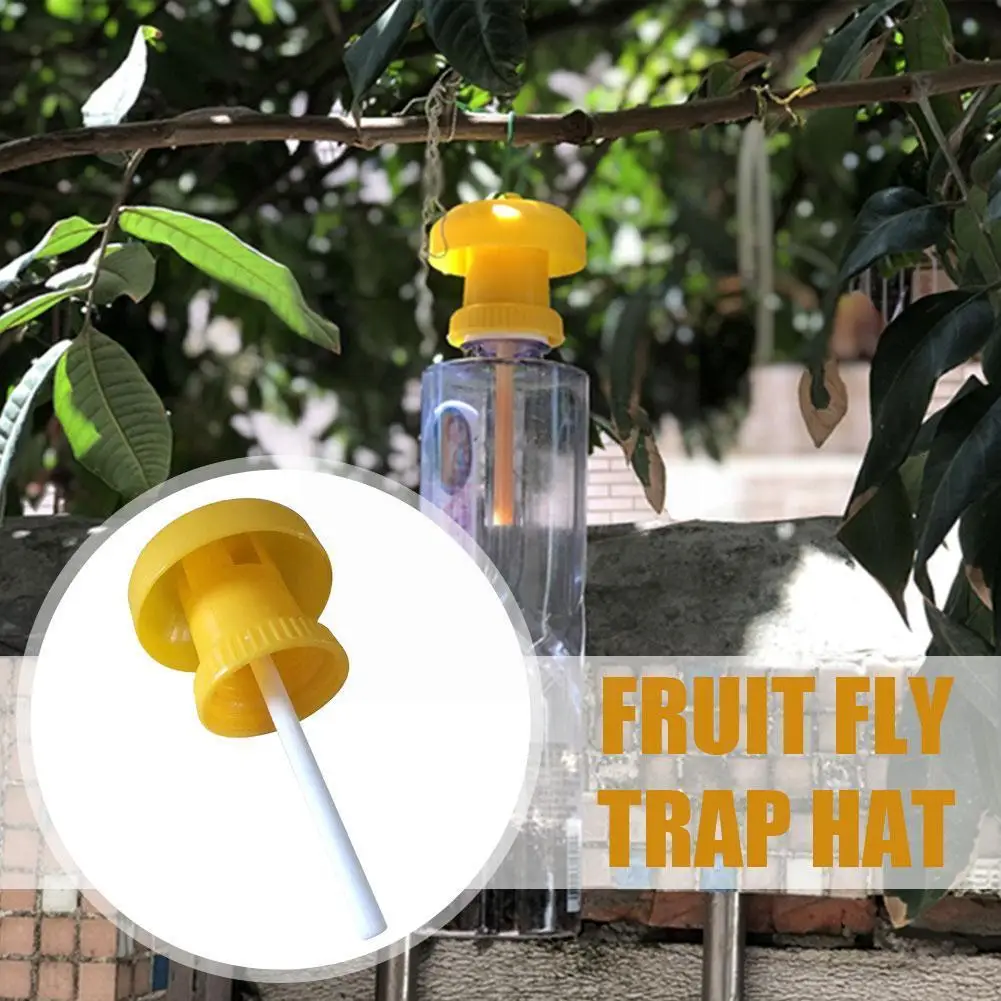

1pc Fruit Fly Trap Killer Plastic Trap Catcher Insect Can Control Bottle Be Matched Water Orchard Fly Fruit With Trap F G3k2