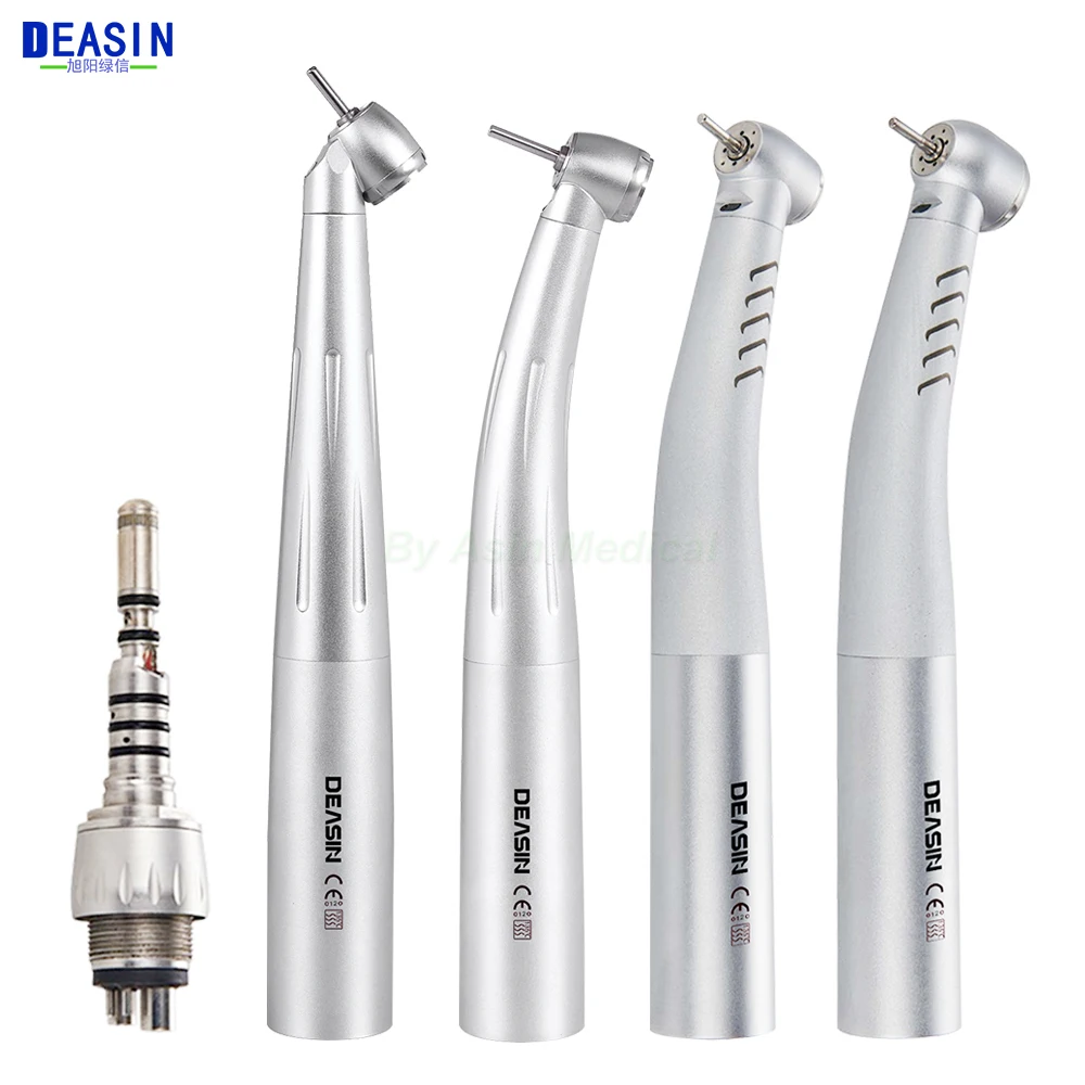 Dental high speed Hand Piece Led Light Turbine with ceramic Bearing turbina dental led Handpiece for kavo Quick Coupling