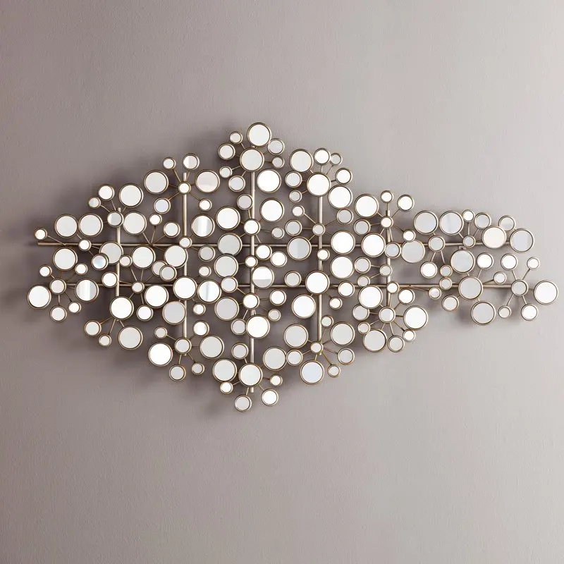 

Oblishen Mirrored Metal Wall Sculpture