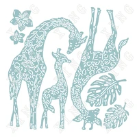 giraffes new arrival metal cutting dies for diy scrapbooking crafts stencils maker photo album template handmade decoration