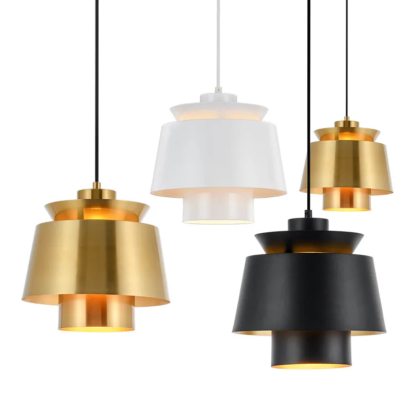 

Винтажная Подвесная лампа E27 в стиле лофт, регулируемый промышленный черный светильник для кухонного островка, ретро-бар, осветительные приборы