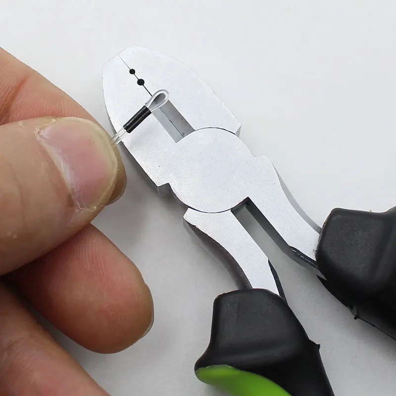 Обжимные плоскогубцы для ловли карпа фторуглеродный Вертлюг 0 6 мм 7 - купить по