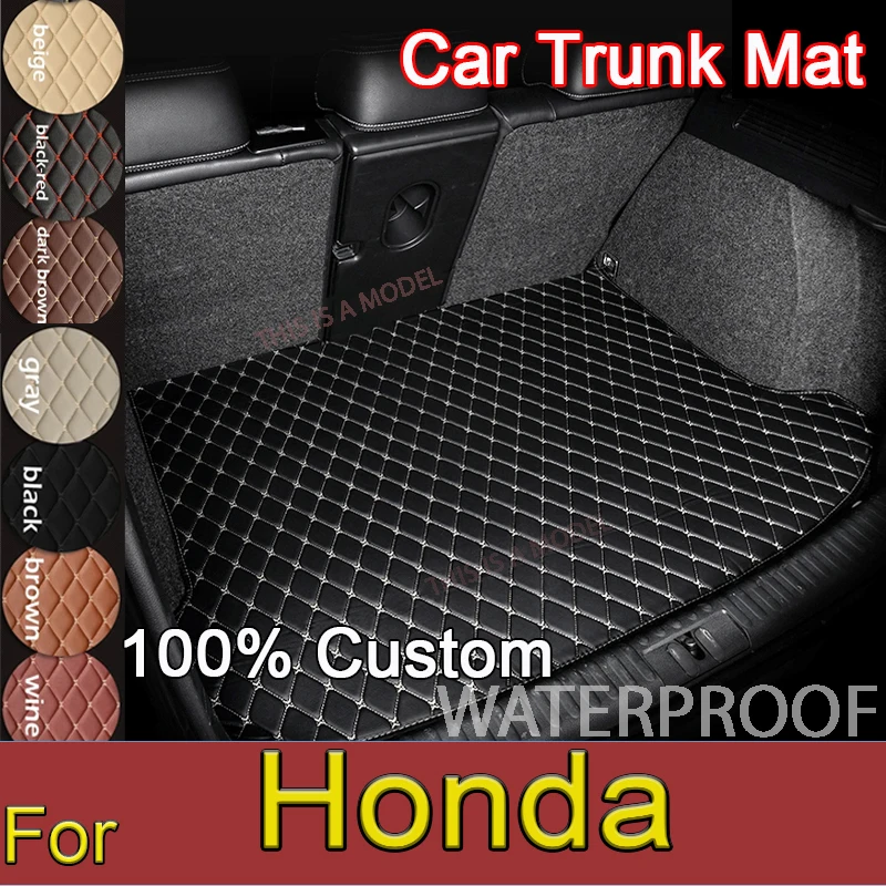 Коврик для багажника автомобиля Honda CR-V Fit Jazz Φ City Accord Civic Spirior Odyssey Integra плоский
