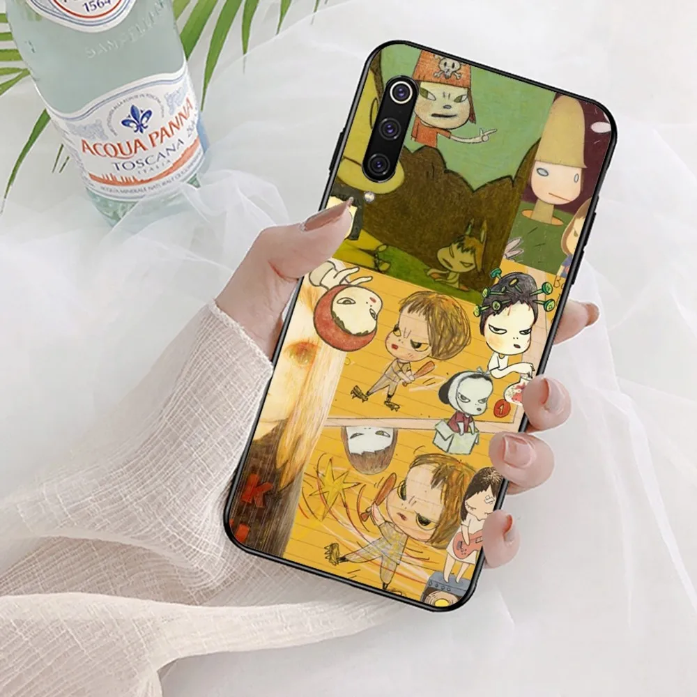 N-Nara Y-Yoshitomo Phone Case For Xiaomi Mi 5X 8 9 10 11 12 lite pro 10T PocoX3pro PocoM3 Note