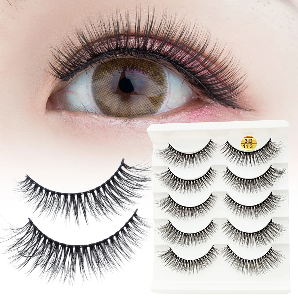 

Искусственные ресницы для наращивания с эффектом 3D, WH998