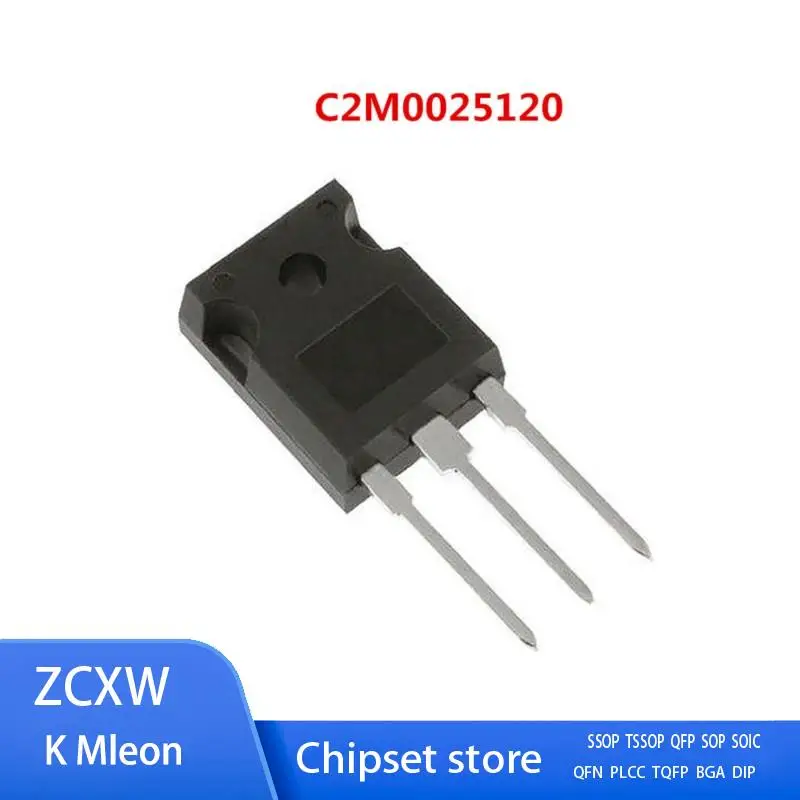

2 шт./партия, C2M0025120D C2M0025120 TO-247 90A 1200V 25Mohm
