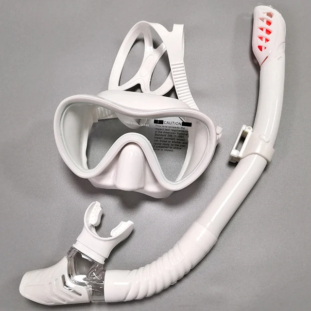 

Professional Diving Mask Silicone Masks Underwater Swim Equipment Scuba Snorkel Anti-Fog Diving Mask Snorkel Full Dry Tube