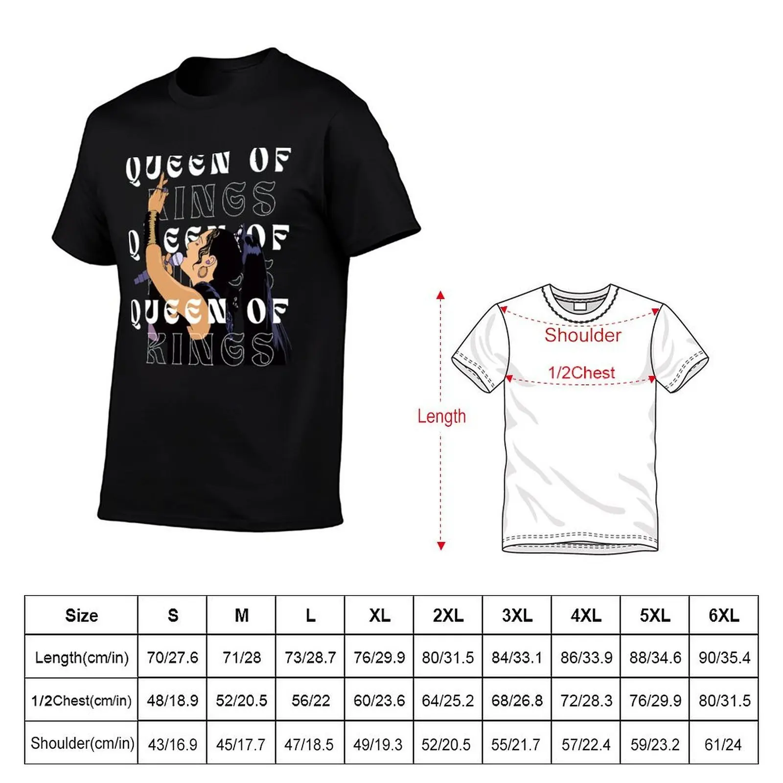 Футболка Active T-Shirt от Alessandra Queen of Kings в стиле Eurovision Song, повседневный городской стиль, с коротким рукавом (art.: 3920dbe6117b3) - 3920dbe6117b3