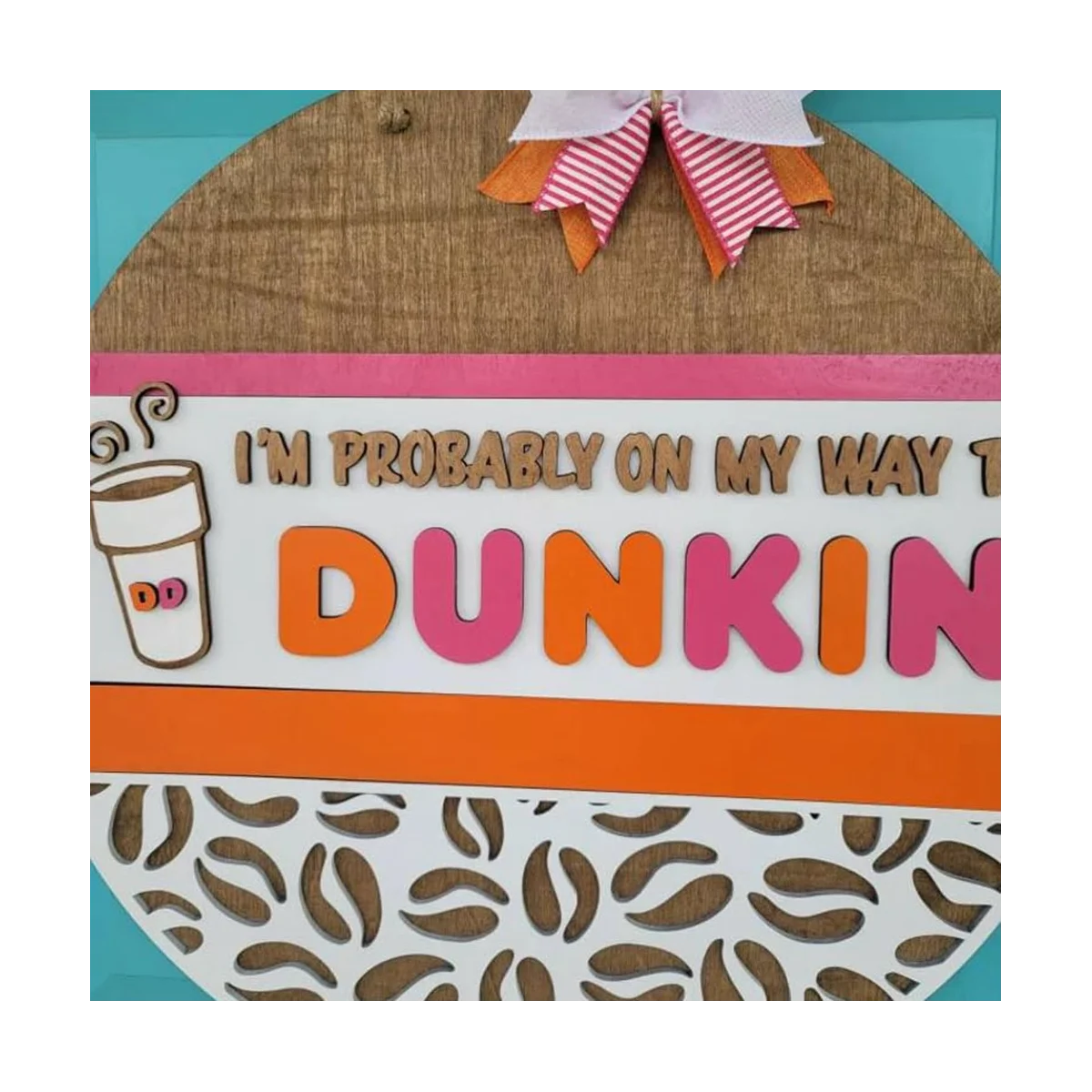 Забавный декоративный дверной знак я вероятно в пути уникальный Знак