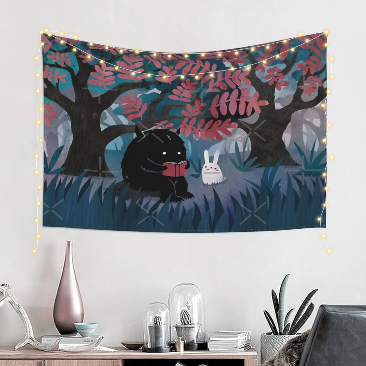 

Еще один тихий Настенный декор гобелен праздник идеальный подарок мягкая ткань подарок на день рождения Яркий настраиваемый