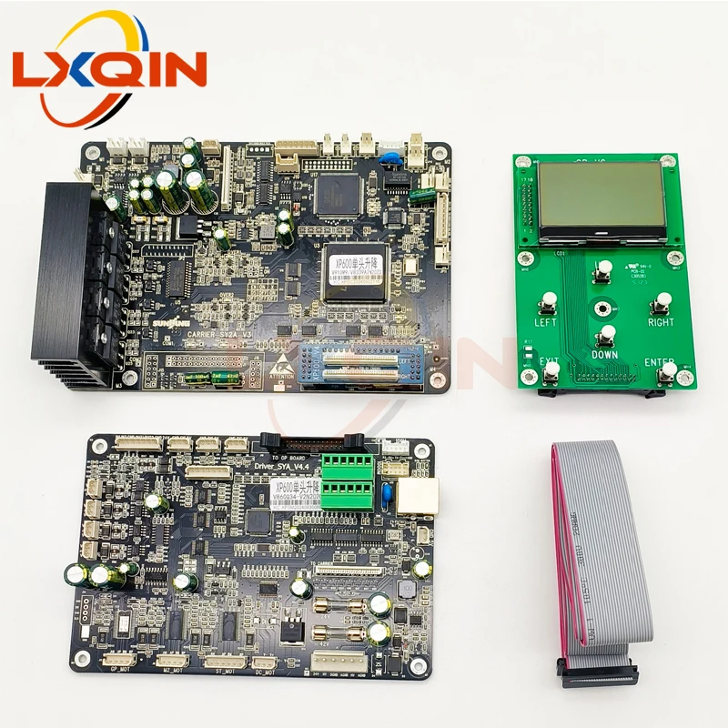 LXQIN dx5/dx7 конвертируется в преобразование одной головки xp600 для комплекта