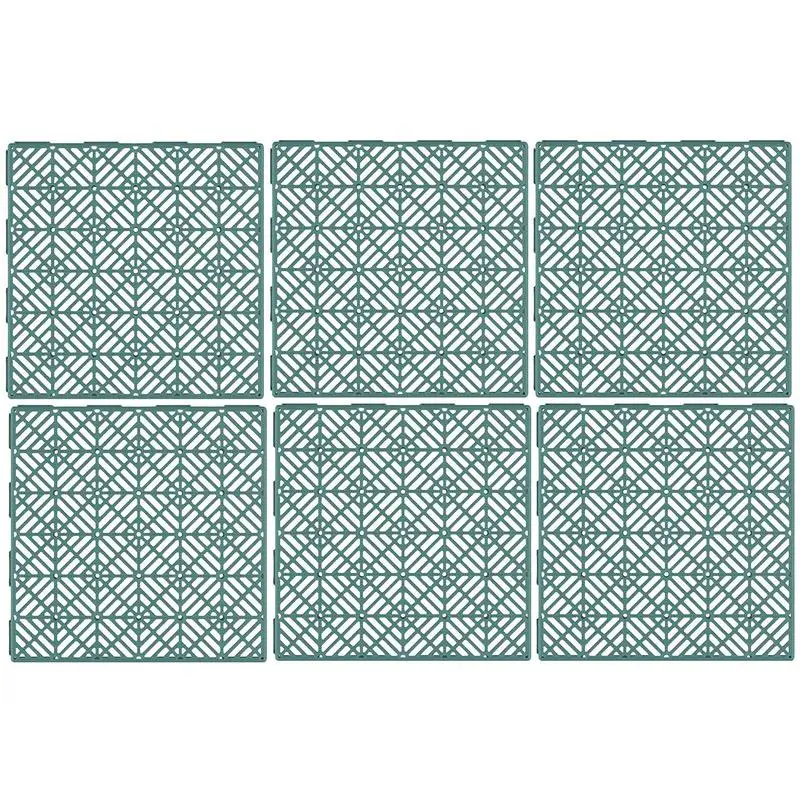 

Соединяющиеся плитки для пола, противоскользящие напольные покрытия с алмазным рисунком, многофункциональные Напольные Плитки для сада, сплавы