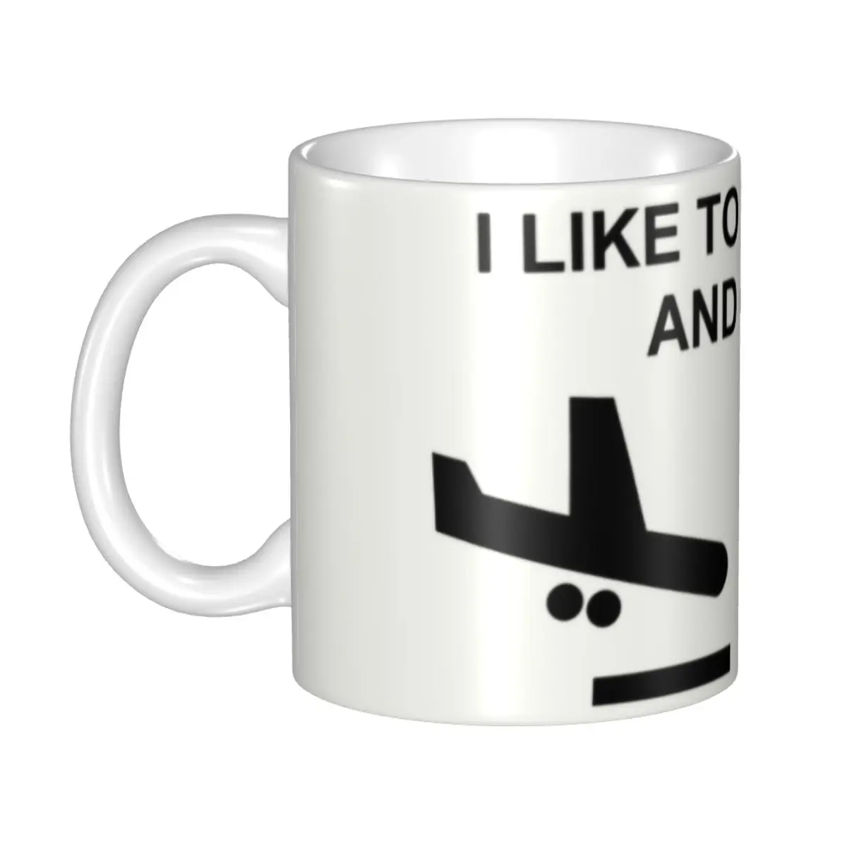 

Юмористические кружки с самолетом, авиаторы на заказ, керамическая кофейная кружка с самолетом, креативный подарок, чашки и кружки для рабо...