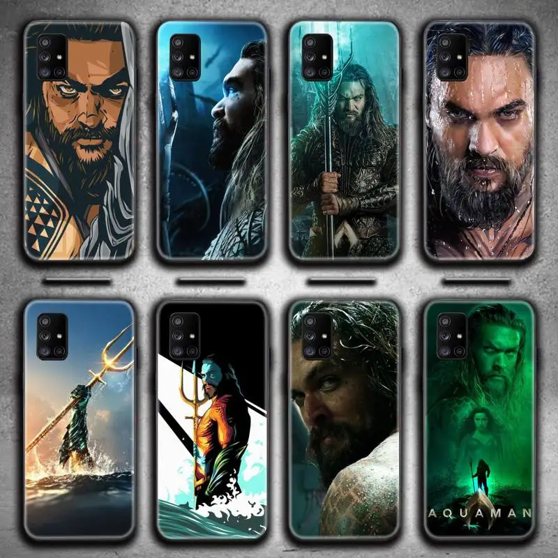 

Aquaman Phone Case For Samsung Galaxy A52 A21S A02S A12 A31 A81 A10 A30 A32 A50 A80 A71 A51 5G