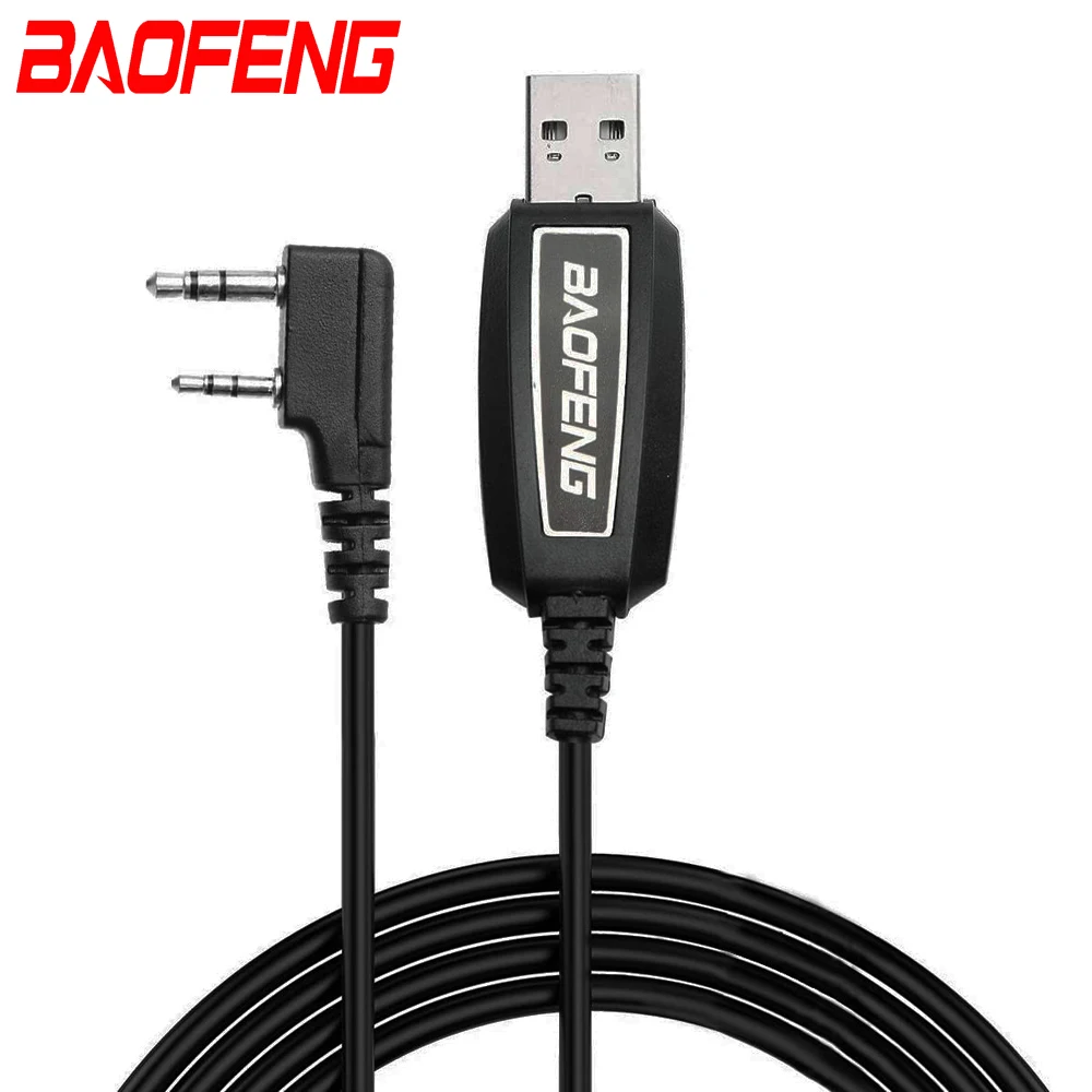 

Original Baofeng USB Programming Cable With Driver CD for BaoFeng UV-5R BF-888S UV-82 BF-C9 UV-S9 PLUS Walkie Talkie
