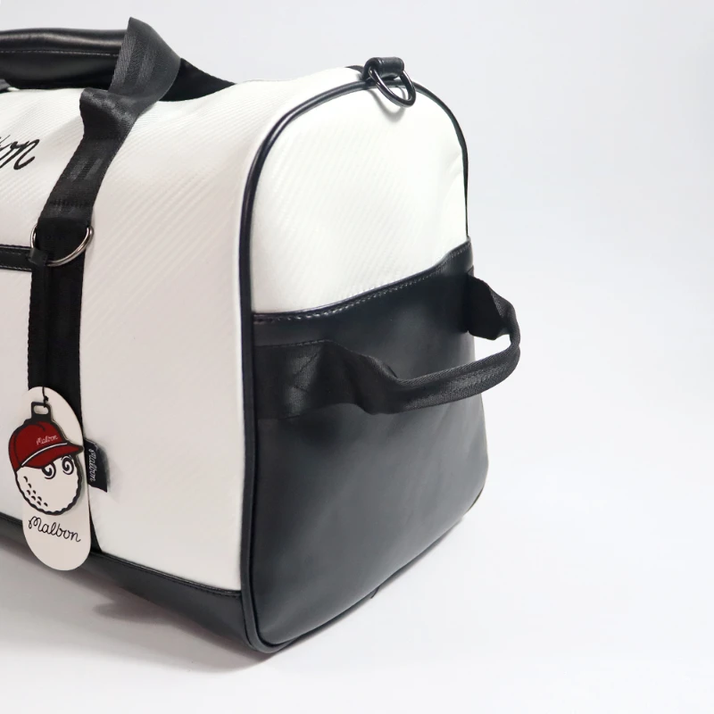 MALBON GOLF 2024  Malbon Outdoor Sports Men and Women Universal Golf Bag Clothing Bag Boston Bag shoe bag