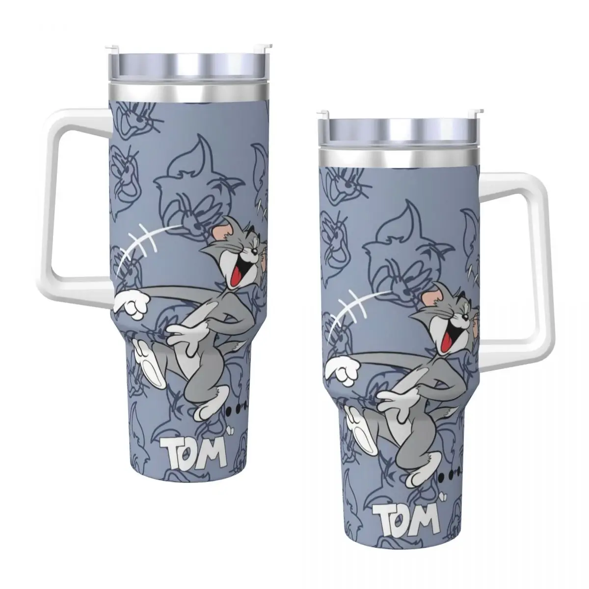 Стакан Том и Джерри бутылка для воды с горячими напитками сохраняющая тепло