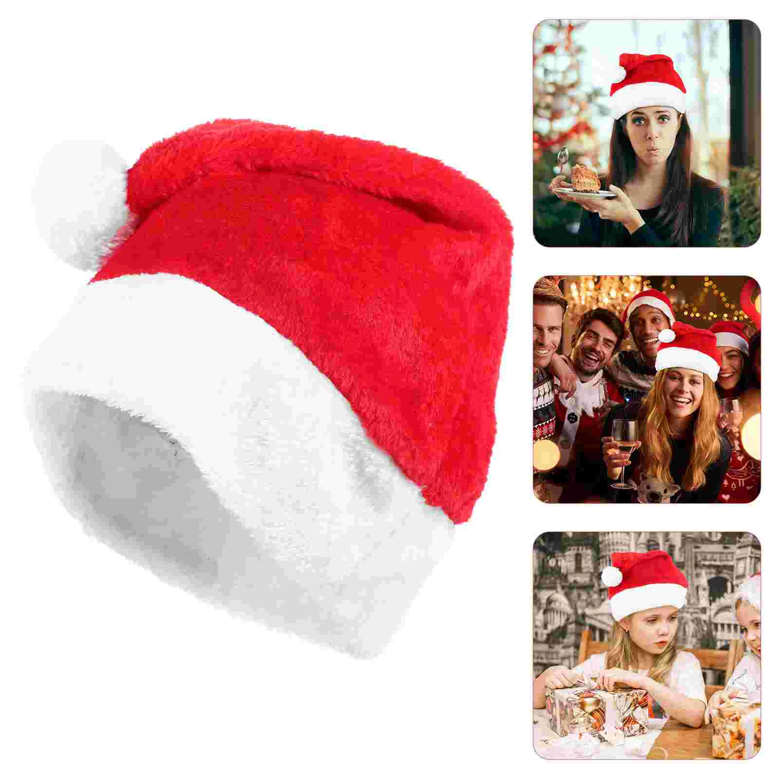 

Christmas Hat Classic Santa Hat Christmas Party Hat Decoration Xmas Hat Hat for Men Women