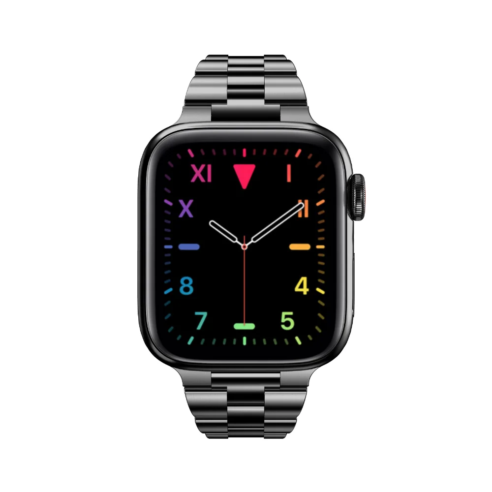 Women Steel Band for Apple Watch Strap 8 7 6 5 4 Se 45mm 41mm 40mm 44mm Luxury Bracelet for IWatch Ultra 49mm 38 42mm Wristband