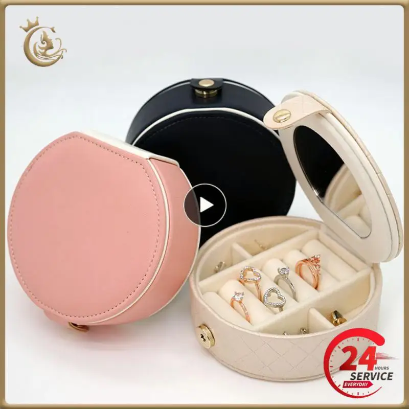 

Jewelry Box Using Environmentally Friendly Leather Materials Environmentally Friendly Plush Jewelry Bag Exquisite Workmanship.