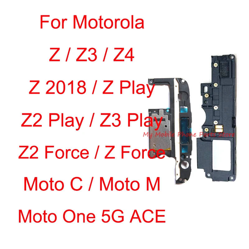 

Громкоговоритель, зуммер для Motorola Moto Z 2018 XT1789 Z2 Z3 Z4 Play Force C M XT1662, зуммер для Moto One, запасные части