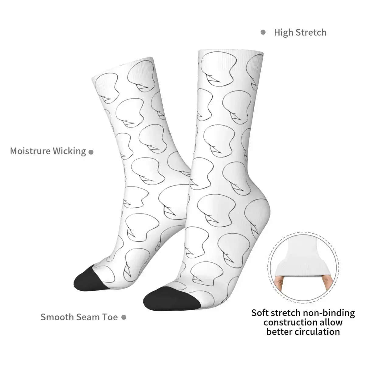 Носки It's Dignity Luanne супер мягкие чулки в стиле Харадзюку всесезонные длинные