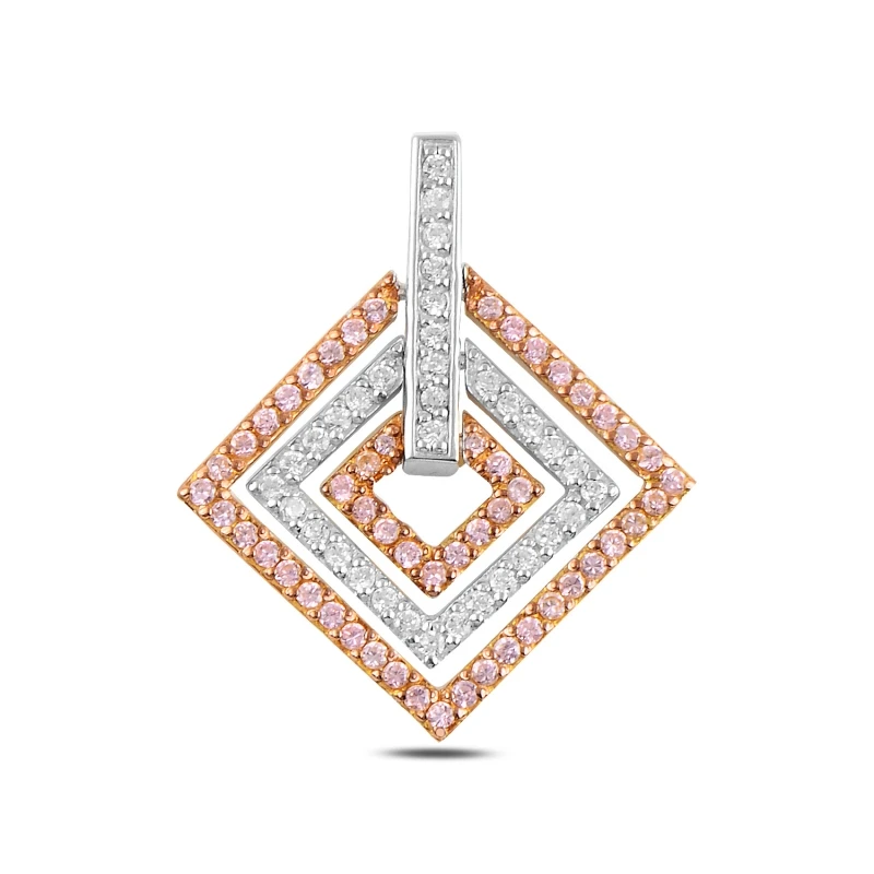 

Silver 925 Sterling Zircon Cubic Zirconia Pendant
