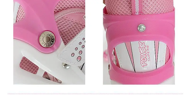 202205 Children's skates flash roller adult adjustable men and women |