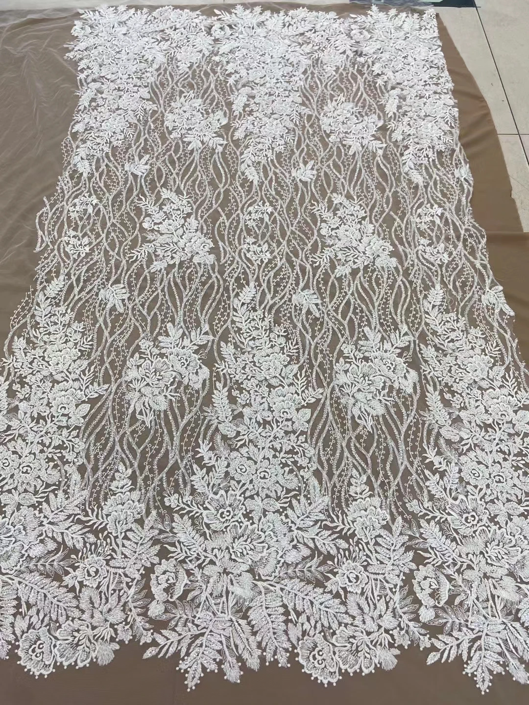 

5Y/Hot Sale French Fabric High Quality Luxury Design 2022 Embroidery Net Lace Rich Senegalese For Wedding Or Party Dress