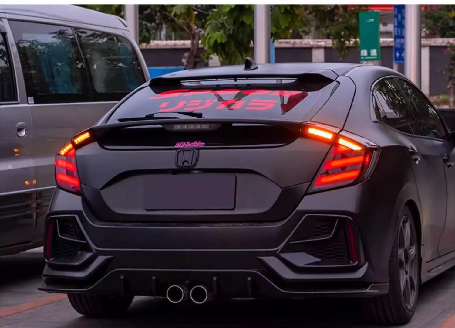 Светодиодный задний фонарь для хэтчбека Fk7 Fk8 Fk4 2016 2017 2018 2020 с последовательным