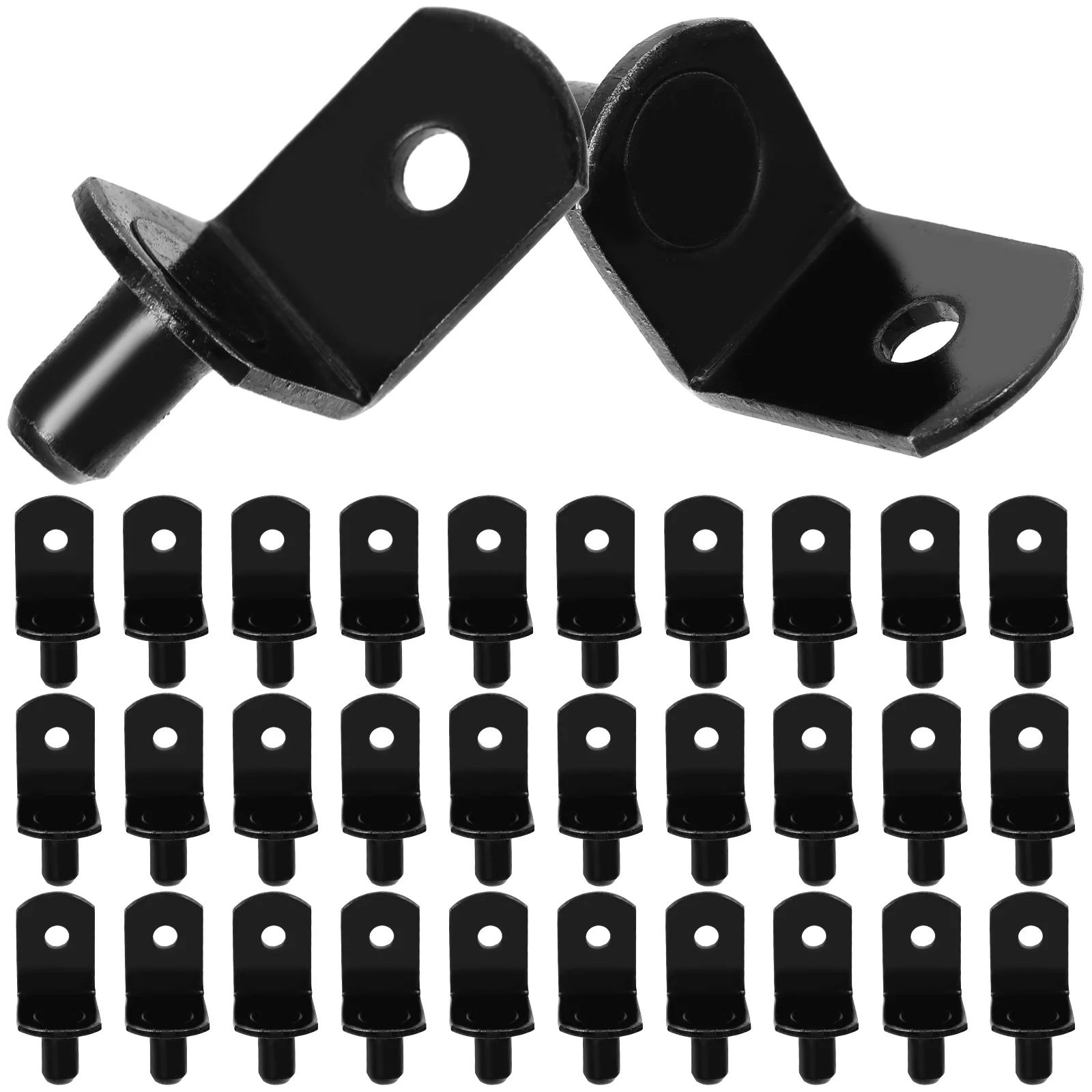 

40 Pcs Metal Bookshelf Shelf Support Pegs Metal Shelving Metal Shelf Pegs Closet Bookshelf Cabinet Shelf Clips Wardrobe Shelves