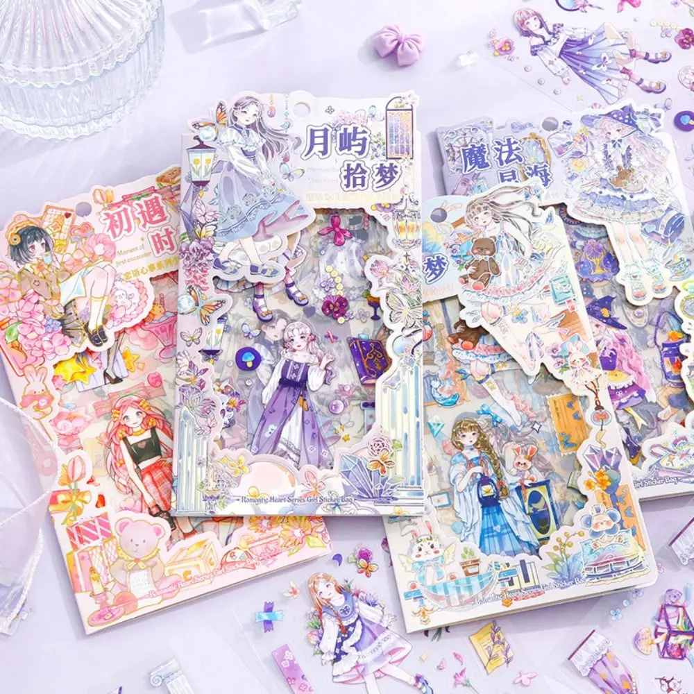 

Hand Account Phone Laptop Cartoon Decorative Sticker DIY Collage Stickers Guka Goo Card Sticker Handbook Decoration
