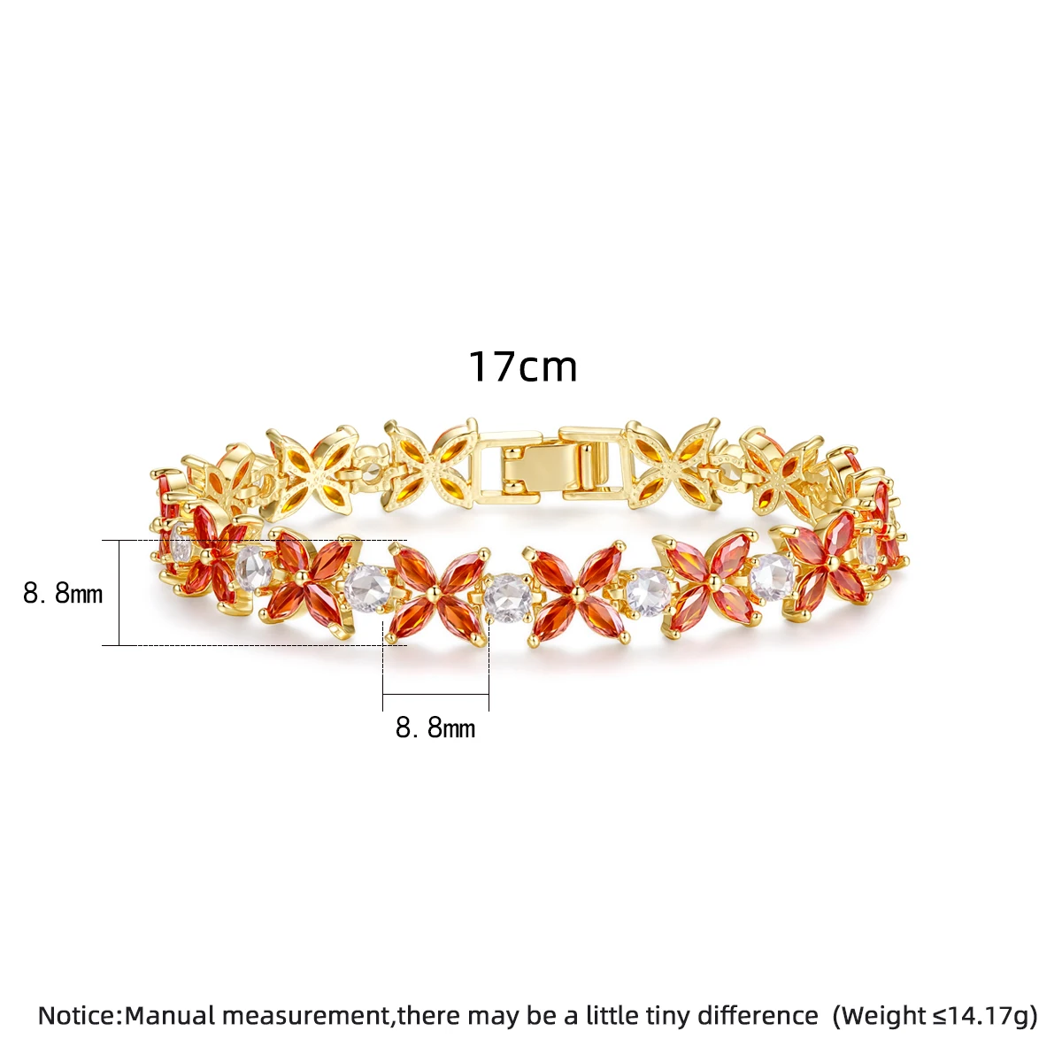 LUOTEEMI стильные браслеты с цирконами для женщин и девочек модная популярная