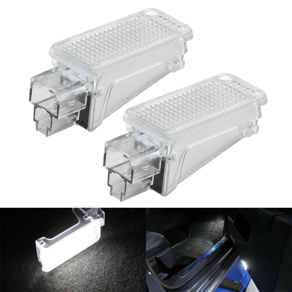 

2pcs LED Trunk Boot Lights Lamp 6000K White For Skoda Octavia Fabia Superb Roomster Kodiaq Led Luggage Compartment Light