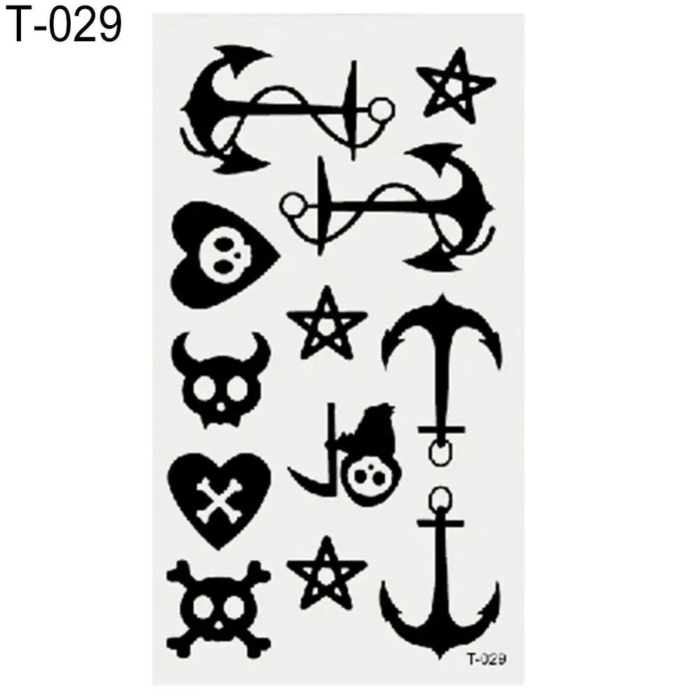 

Body Art Waterproof Art Temporary Tattoo Sticker Fantastic Flower Animal Women Men Body Art