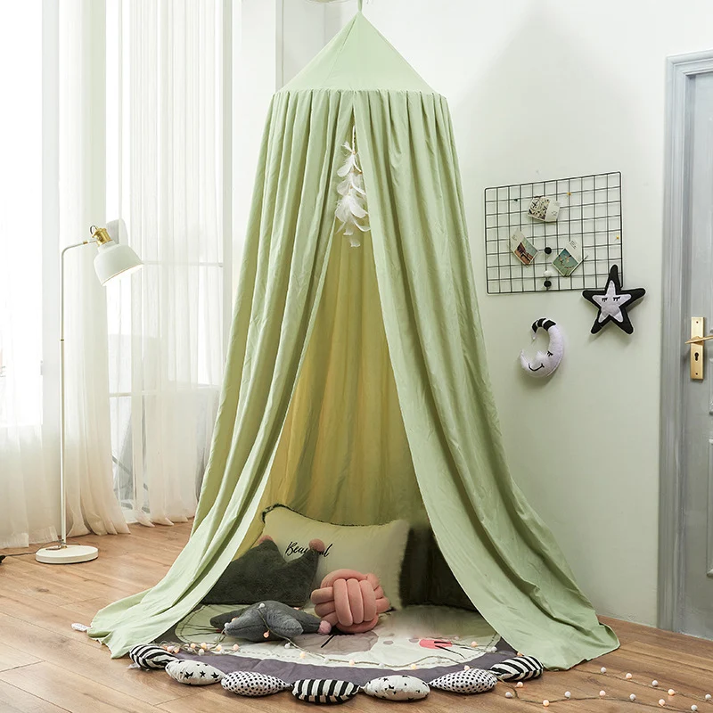 Кроватка-балдахин в скандинавском стиле детская кроватка кровать-палатка