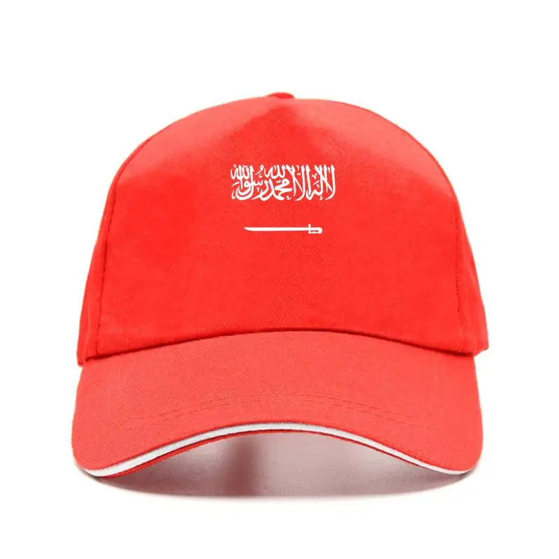 

Summer Fit Slim Men Bill Hats 100% SAUDI ARABIA diy free custom name number nation flag sa arabic arab Printed Baseball Cap