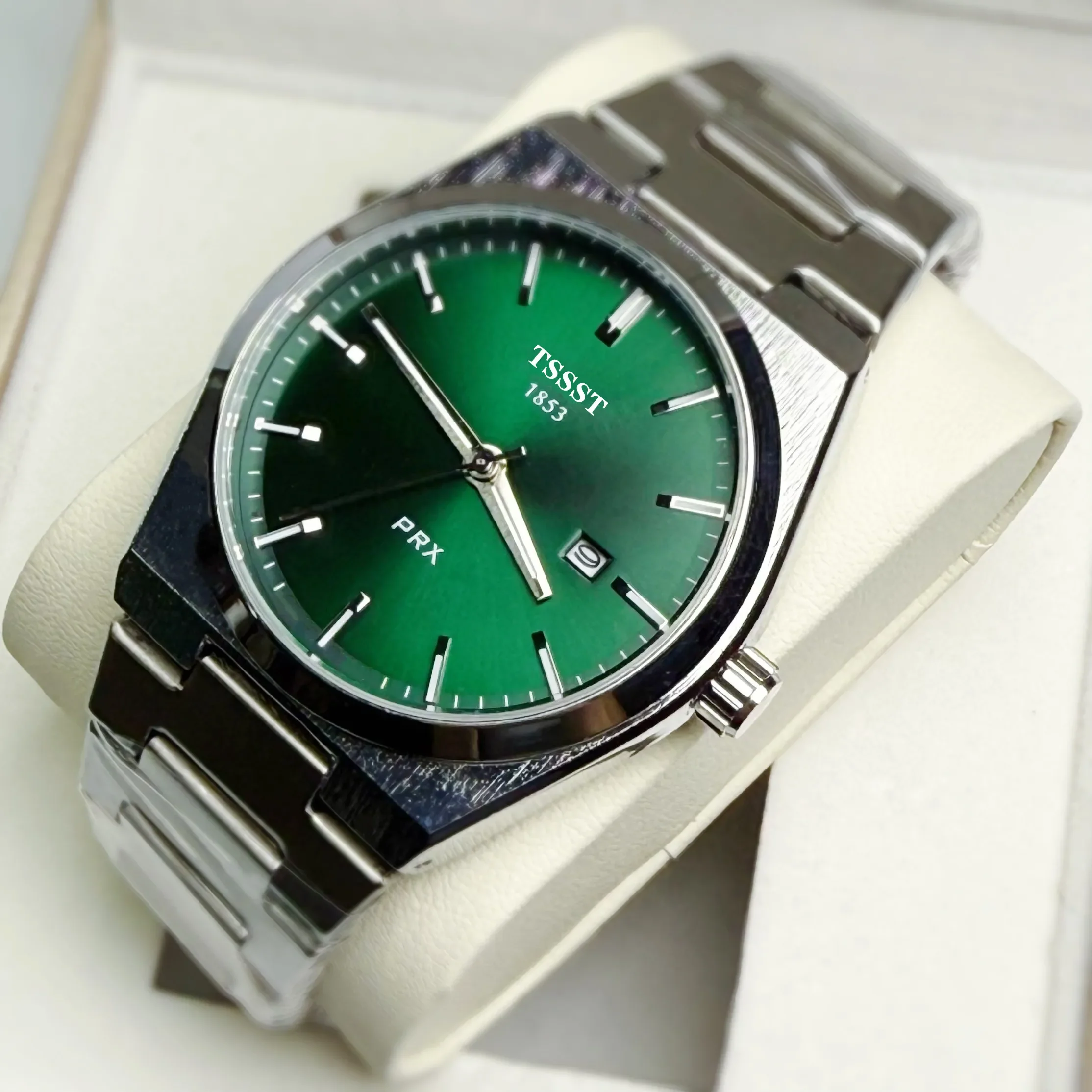 Новые деловые роскошные лучшие бренды TISSOT мужские и женские кварцевые часы с сканирующим механизмом, модные повседневные часы из нержавеющей стали (art.: 3920caf09da48) - 3920caf09da48