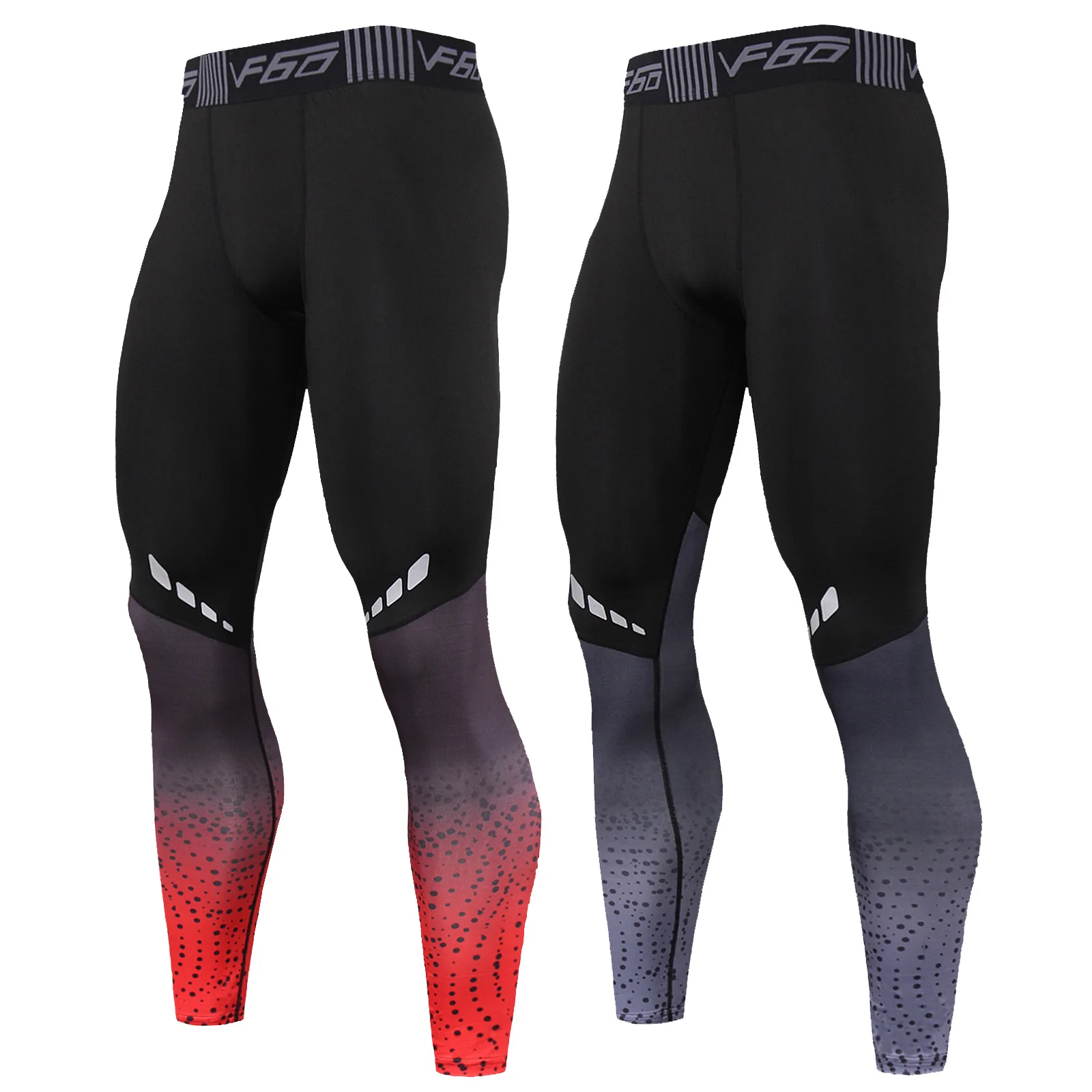 

2022 New Tights Men's Fitness Sports Leggings Running Training Pants High Elastic Quick Drying Breathable Pants