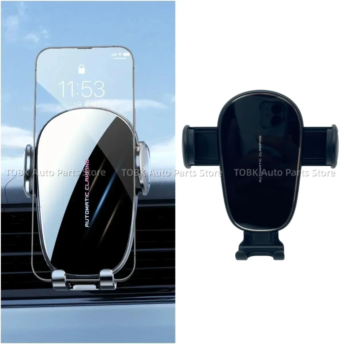 Фото Автомобильный держатель для телефона для Toyota Camry XV40 2006-2011 2008 2009 2010, специальный фиксированный кронштейн, беспроводная зарядка, автомобильные аксессуары №5