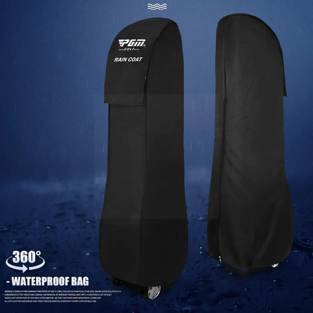 

Pgm Golf Bag Cover Nylon Waterproof Flight Travel Golf Storage Cover Bag Bag Golf Cover Dustproof Bag Accessories Golf Rain L3e0