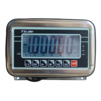 stainless steel waterproof electronic bws scale indicator for 1 4 loadcell weigher