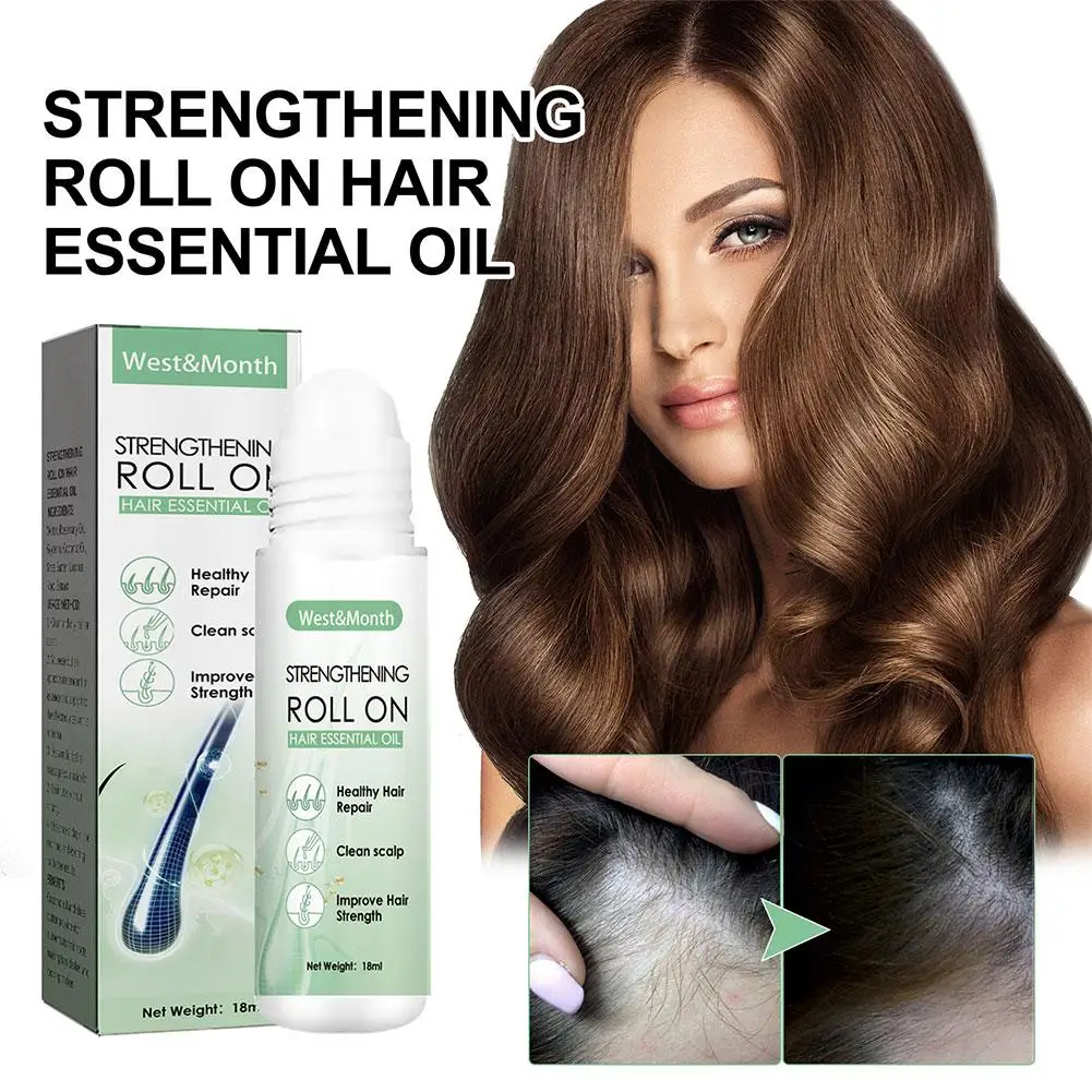 

Strengthening Roll On Hair Regrowth Essential Oil Clean Strengthens Hair Hair Scalp Loss Broken Repairs Reduce Follicles K6Z2