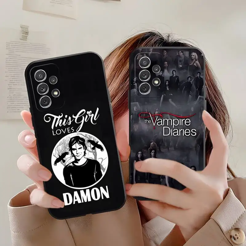 

The Vampire Diaries Phone Case For Samsung A21 A22 A30 A31 A40 A42 A32 51 A50 A52 53 A70 A71 A73 A72 A80 A91 S10 Lite Cover