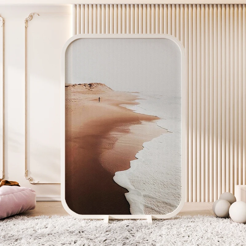 Современная французская иллюстрация перегородка из цельного дерева мобильная