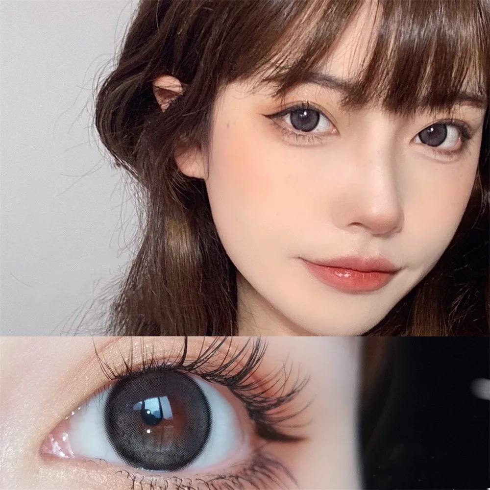 Xiaoheichai Black Cloud маленькие красивые контактные линзы для глаз косметические цветные