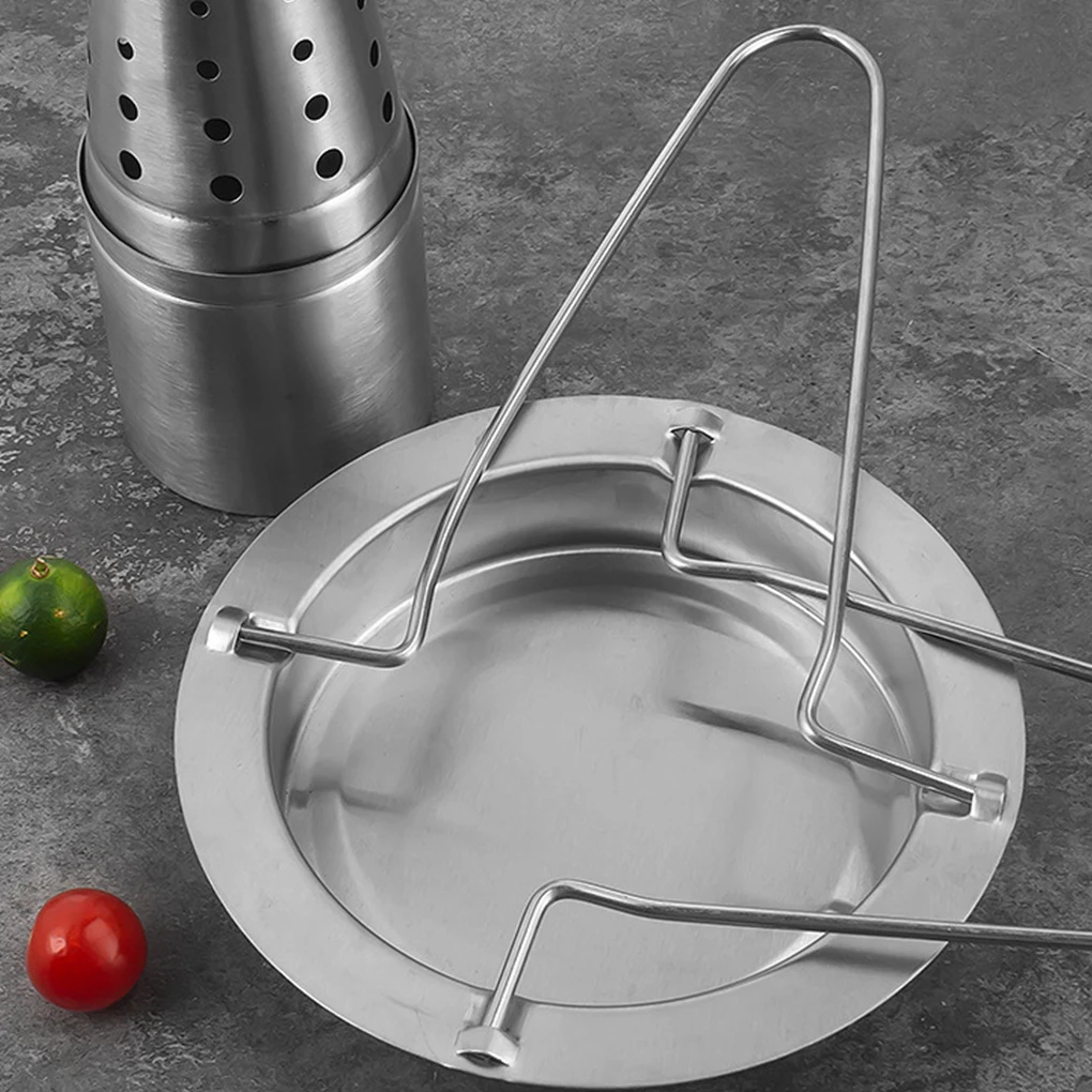 Новая антипригарная подставка для жаровни курицы с чашей жестяная кухонная