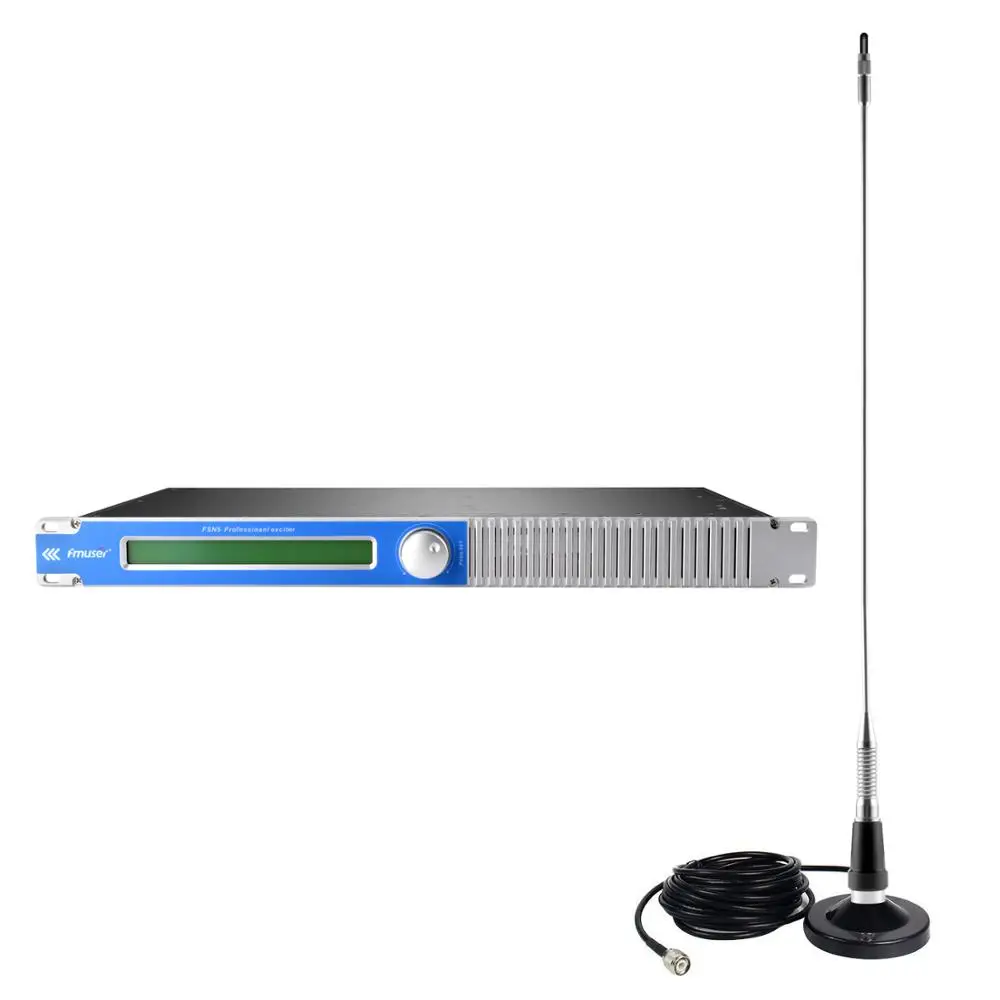

FSN-50A 50w Professiona FM Transmitter + CA 200 CAR SUCKER Antenna + 8Meters Cable For Church Drive-in , Cinema
