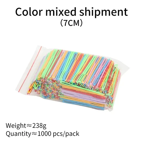 Пластиковые швейные иглы 7/5.5 см для рукоделия 1000 шт