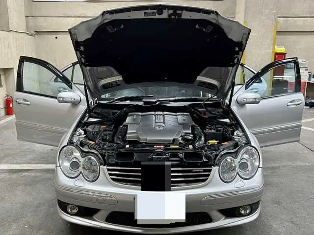 Фото 2 шт. Амортизаторы капота для Mercedes-Benz C-Class W203/S203/CL203 2000-2011, передние газовые упоры, амортизаторы, поршни №1